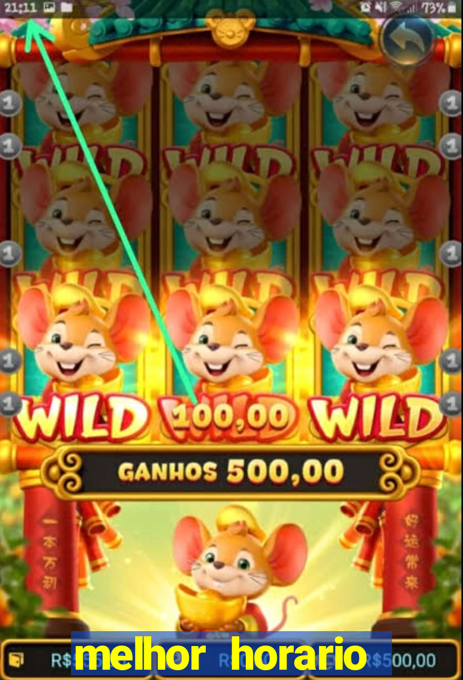 melhor horario jogar fortune tiger